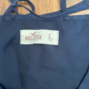 Hollister loose blue tank top. Size Small